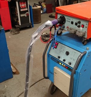 CLOOS GLC 503 CAPO Water Cooled MIG Welding Package